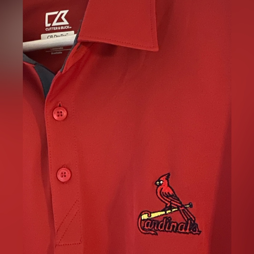 St. Louis Cardinals Cutter & Buck Polo/ Large